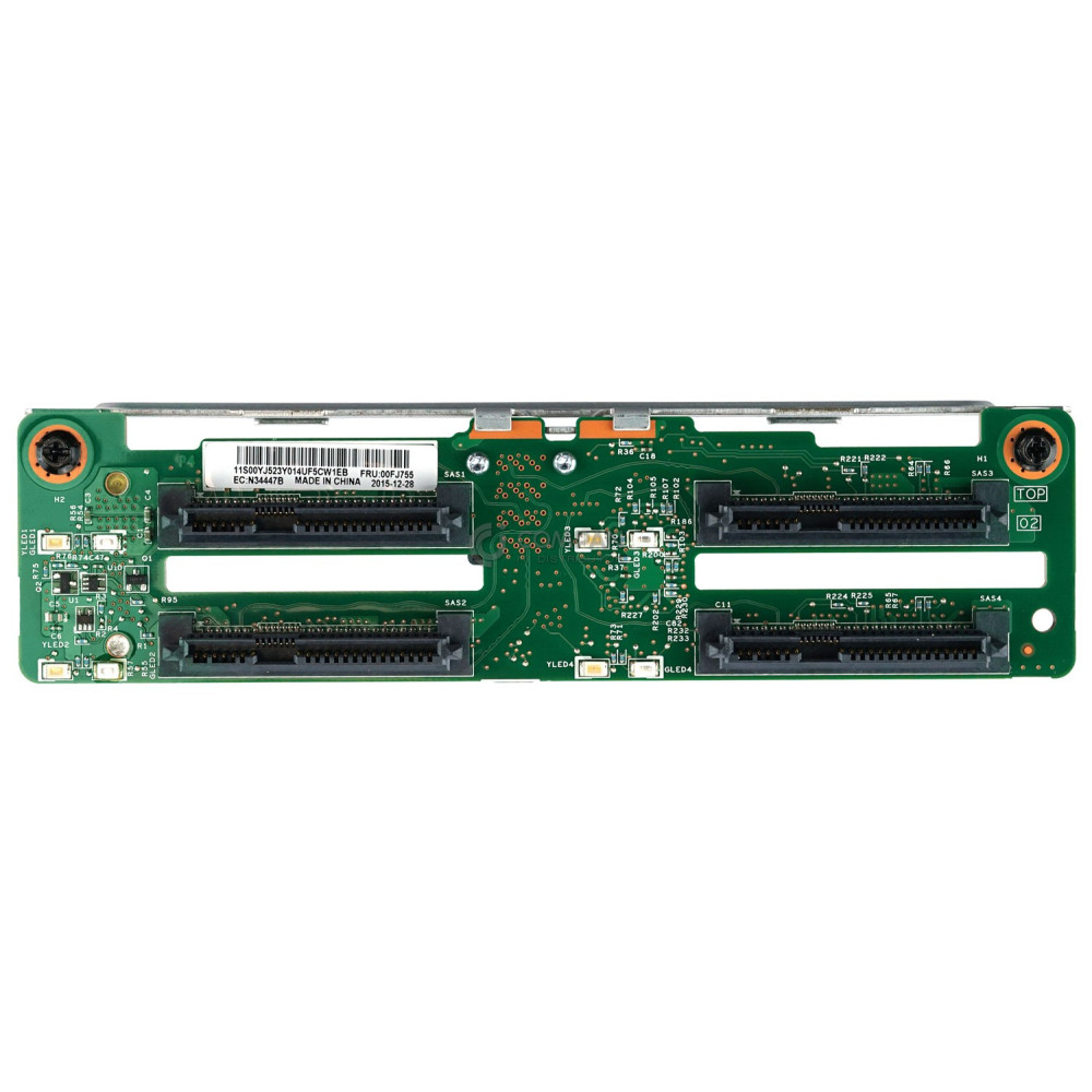 00FJ755 IBM BACKPLANE 4BAY 2.5 SFF FOR X3550 M5 00YJ523